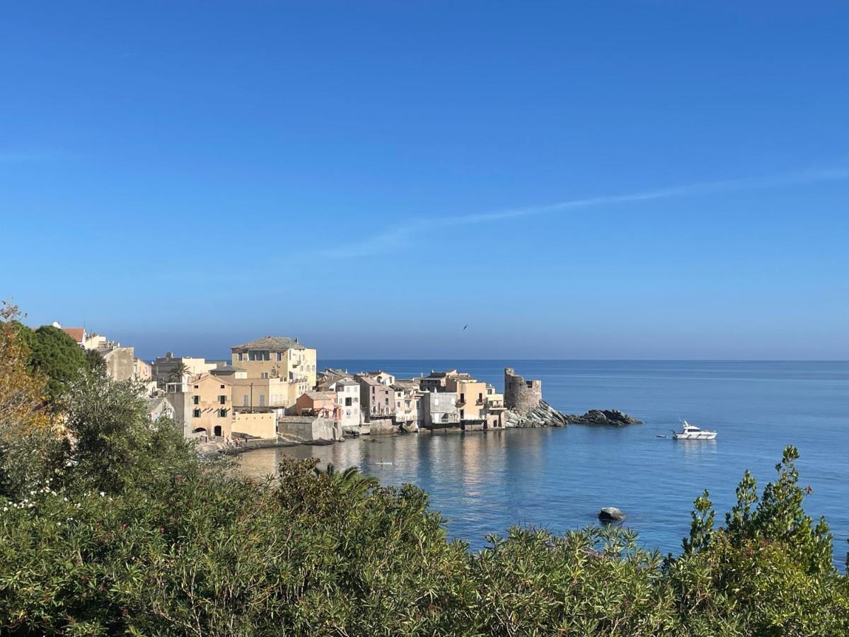 Апартаменты La Casa Poli Un Tiny Loft Au Cap Corse Брандо Экстерьер фото