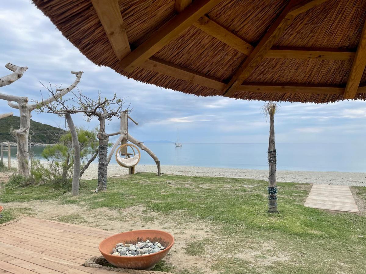 Апартаменты La Casa Poli Un Tiny Loft Au Cap Corse Брандо Экстерьер фото
