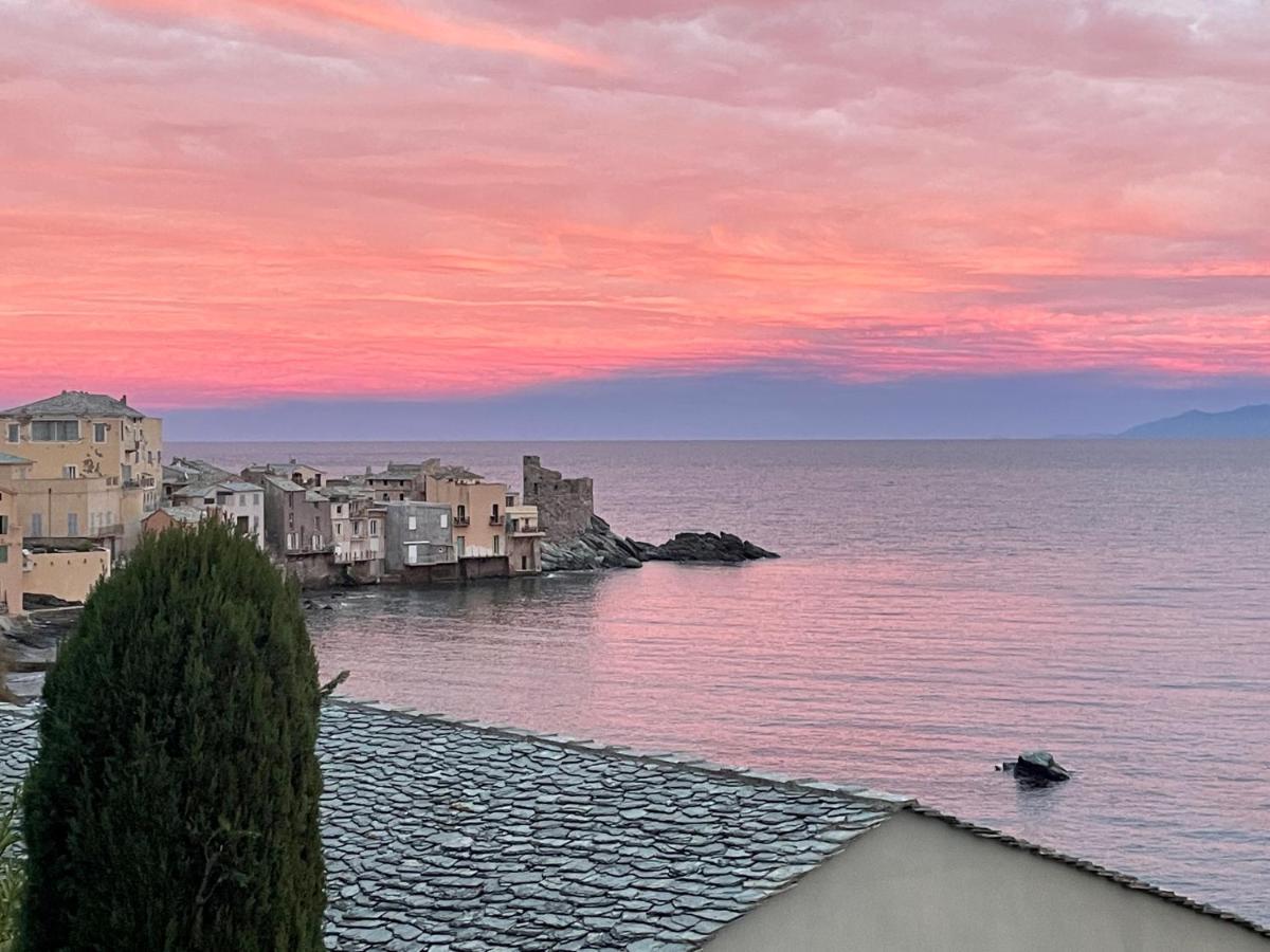 Апартаменты La Casa Poli Un Tiny Loft Au Cap Corse Брандо Экстерьер фото